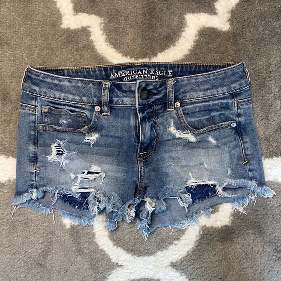 American Eagle Outfitters Pants - American Eagle Distressed Shorts
